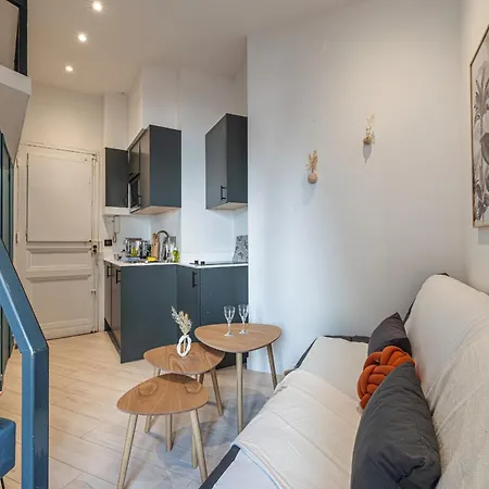 Smartbnb - Moderne Studio - Zone Pietonne - Clim Nice